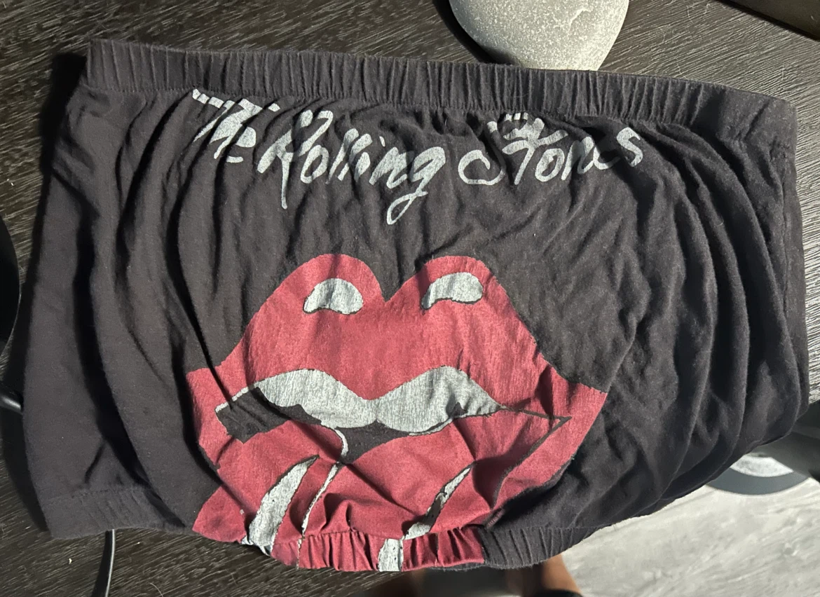 The Rolling Stones Lips Tube Top