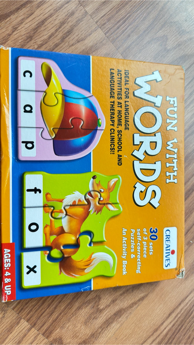 Creatives Fun with Words Puzzles & Activity Book - photo 2