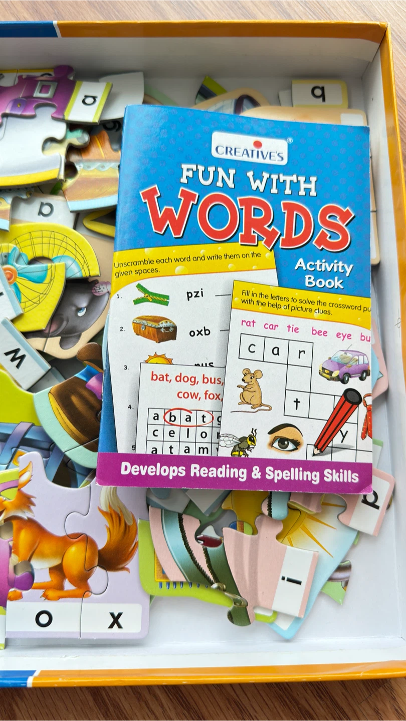 Creatives Fun with Words Puzzles & Activity Book - photo 4