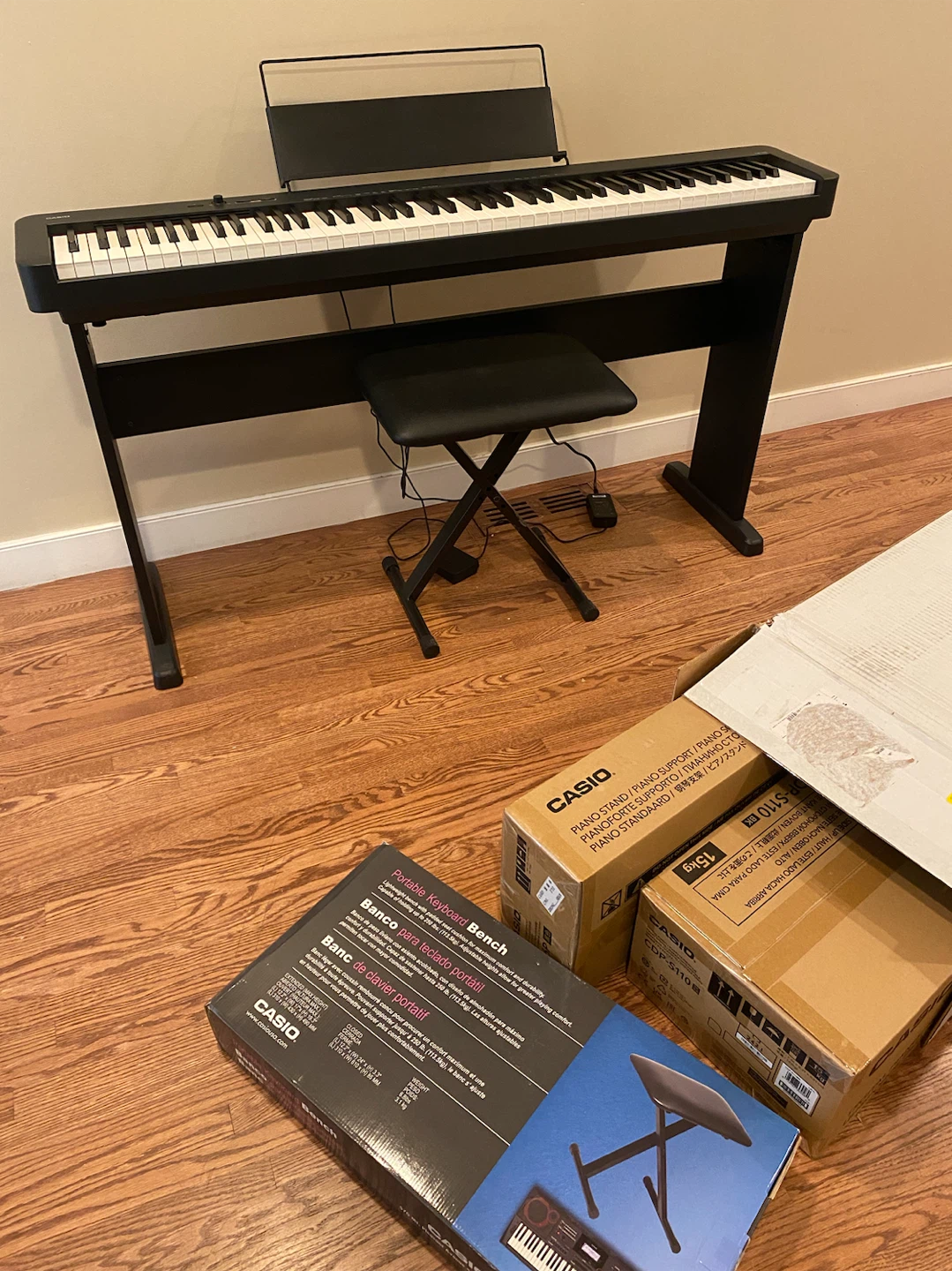 Brand new High Quality Compact 88 Weighted Keys Piano Keyboard