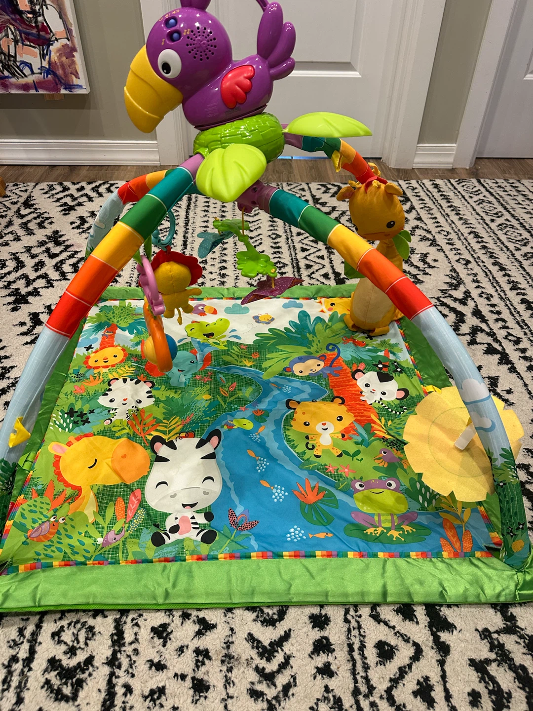 Fisher-Price Deluxe Kick 'n Play Piano Gym