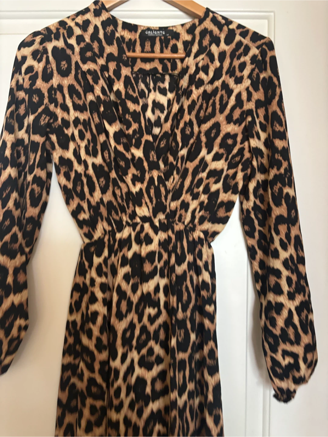 Leopard print dress, size M - photo 3