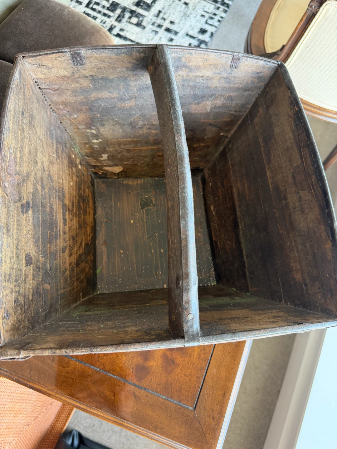 Vintage Wooden Crate Carrier - photo 4