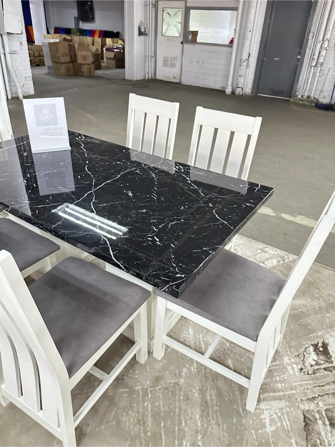 Royal Dining Table and 6 Chairs Set - photo 3