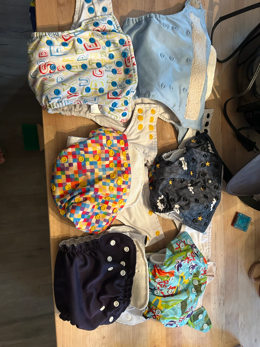 Assorted Cloth Diapers
