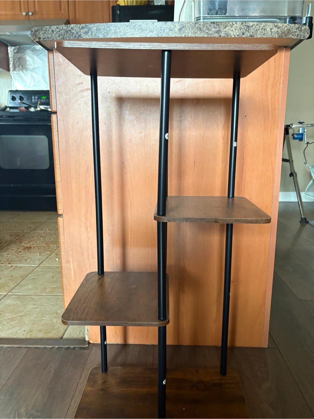 3-Tier Wood Plant Stand - photo 4