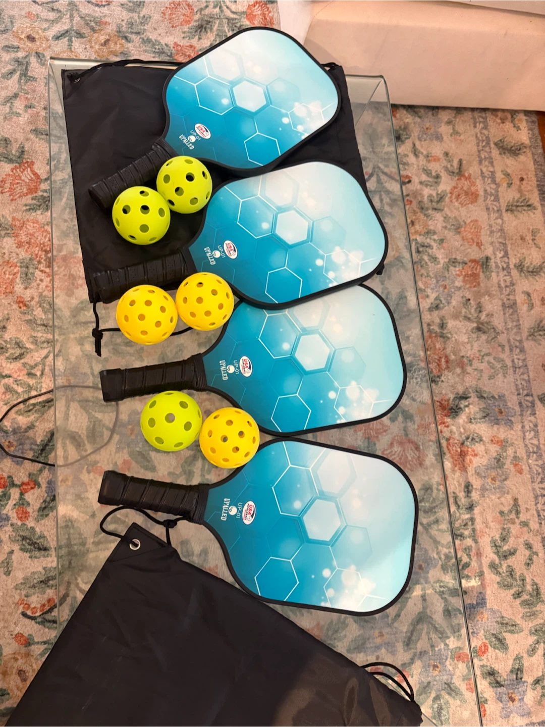 Pickleball Paddles and Balls Set