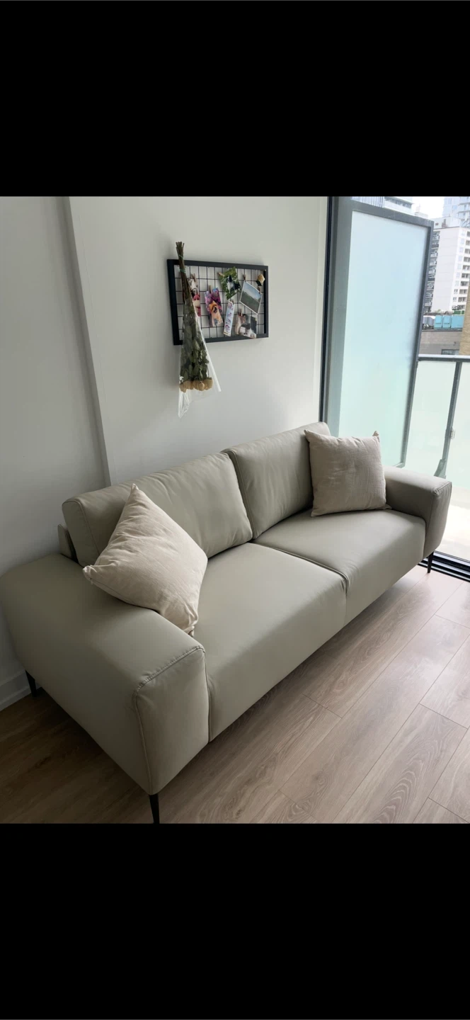 Structube ORLY-  Light Grey Sofa