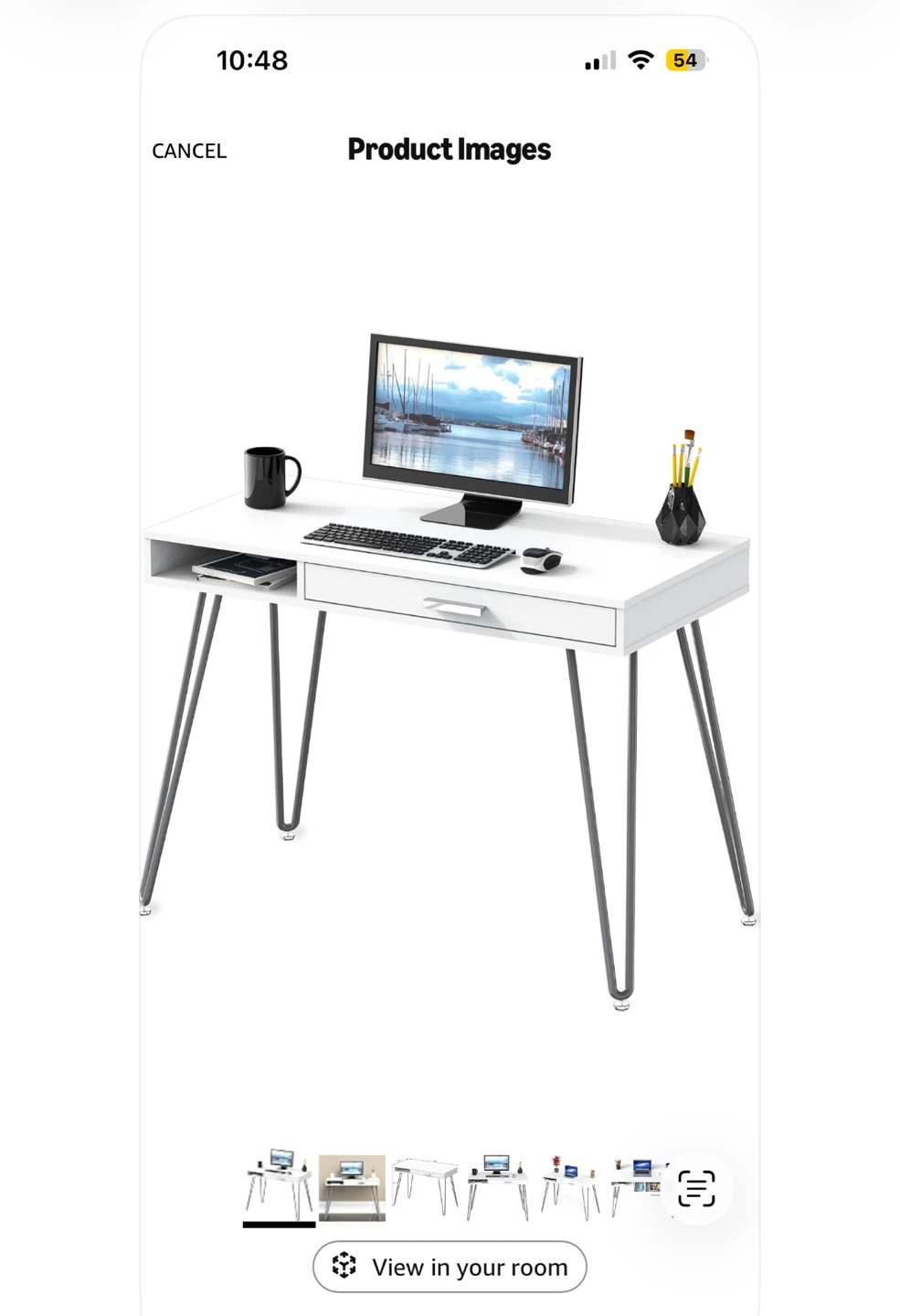 White Desk/vanity/Table