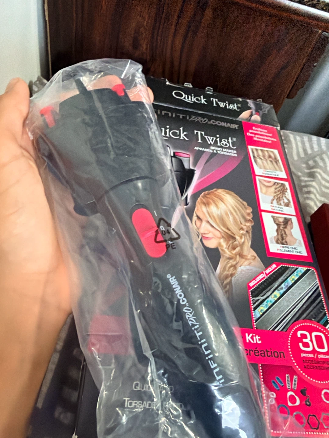 Conair Infiniti Pro Quick Twist Braid Maker Starter Kit - photo 2
