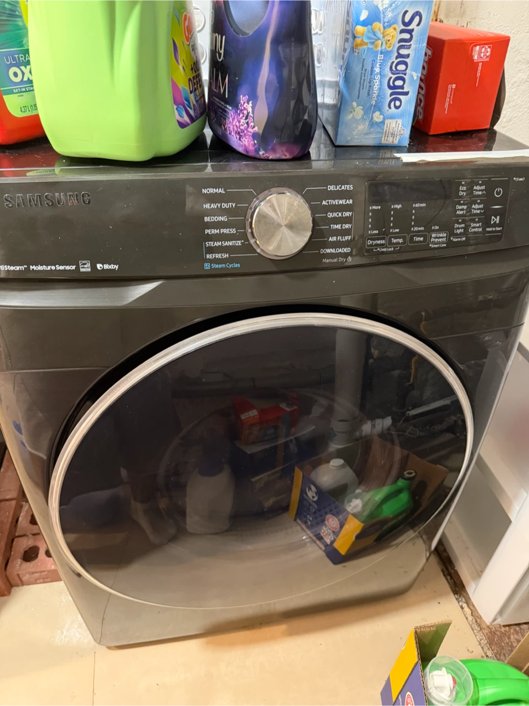 Samsung Electric Dryer with Steam Cycles