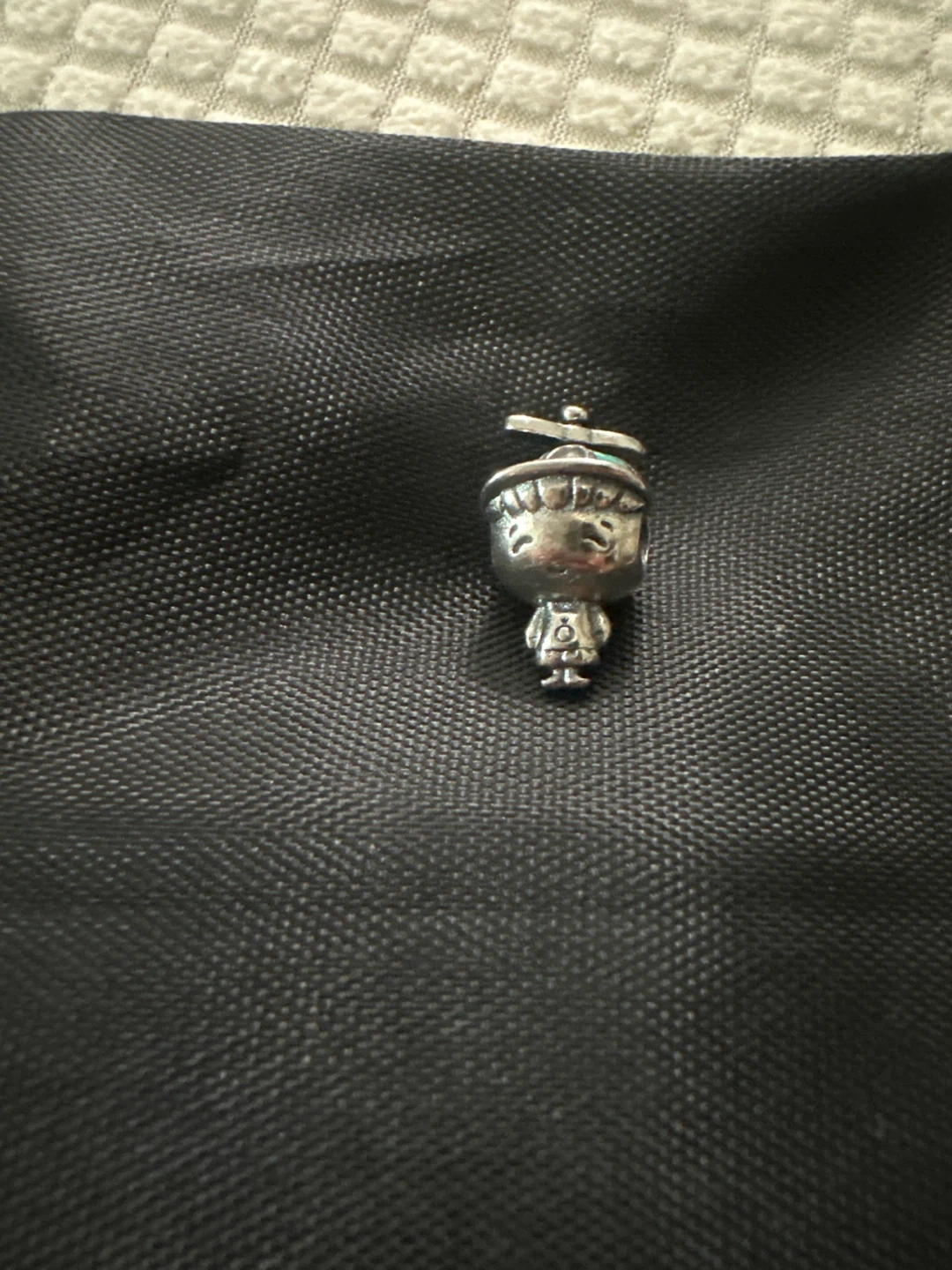 Sterling Silver Charm - Boy with Hat - photo 3