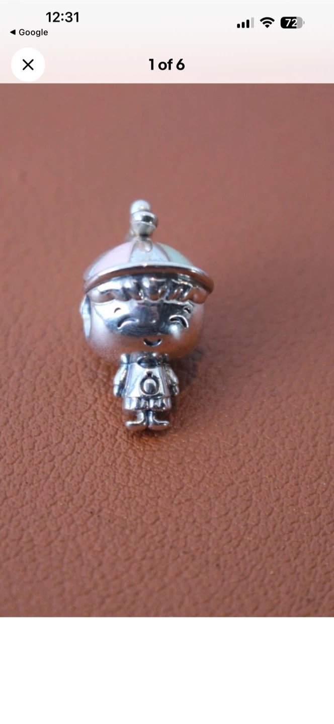 Sterling Silver Charm - Boy with Hat - photo 5