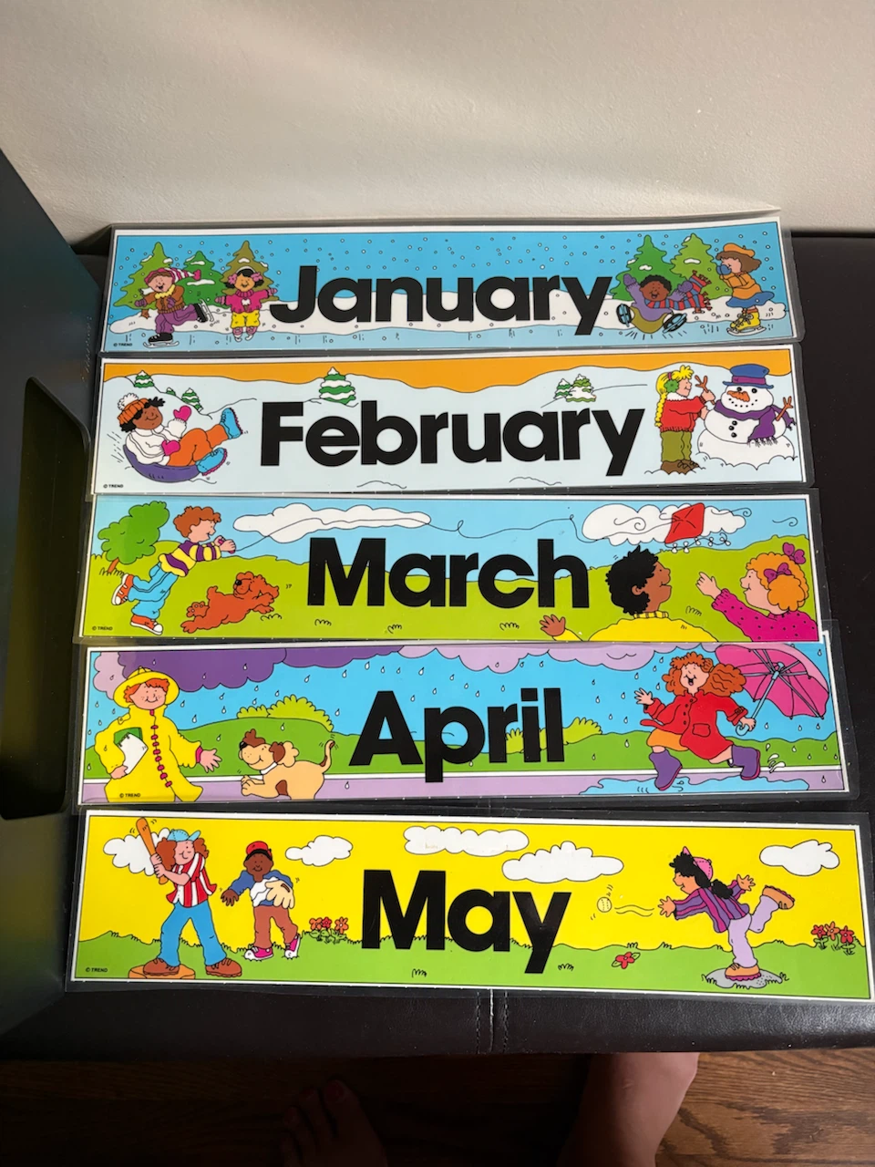 TREND Month Learning Boards Set