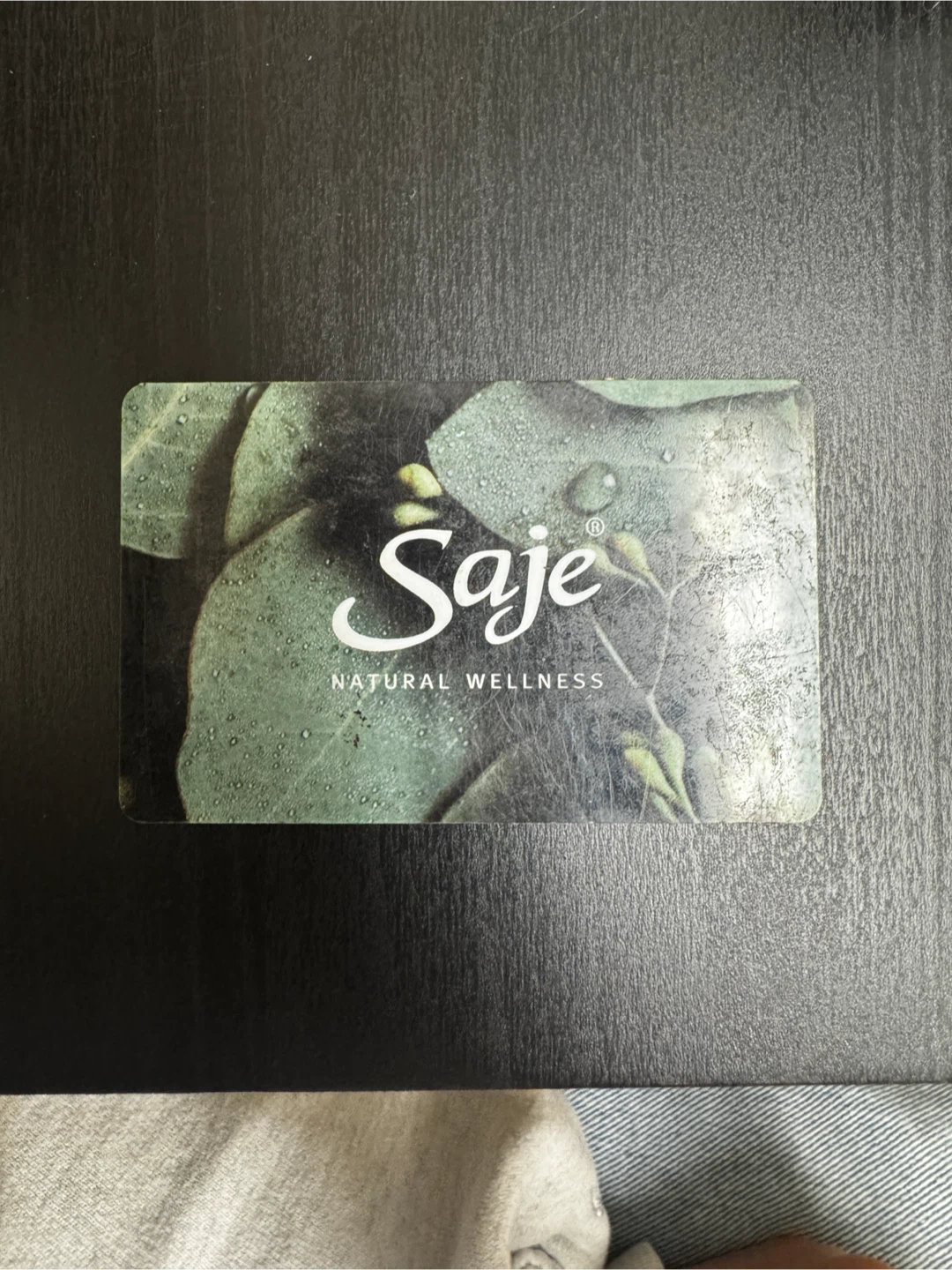 Saje Natural Wellness Gift Card $60