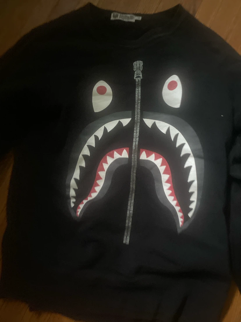 BAPE Shark Full Zip Hoodie Black M