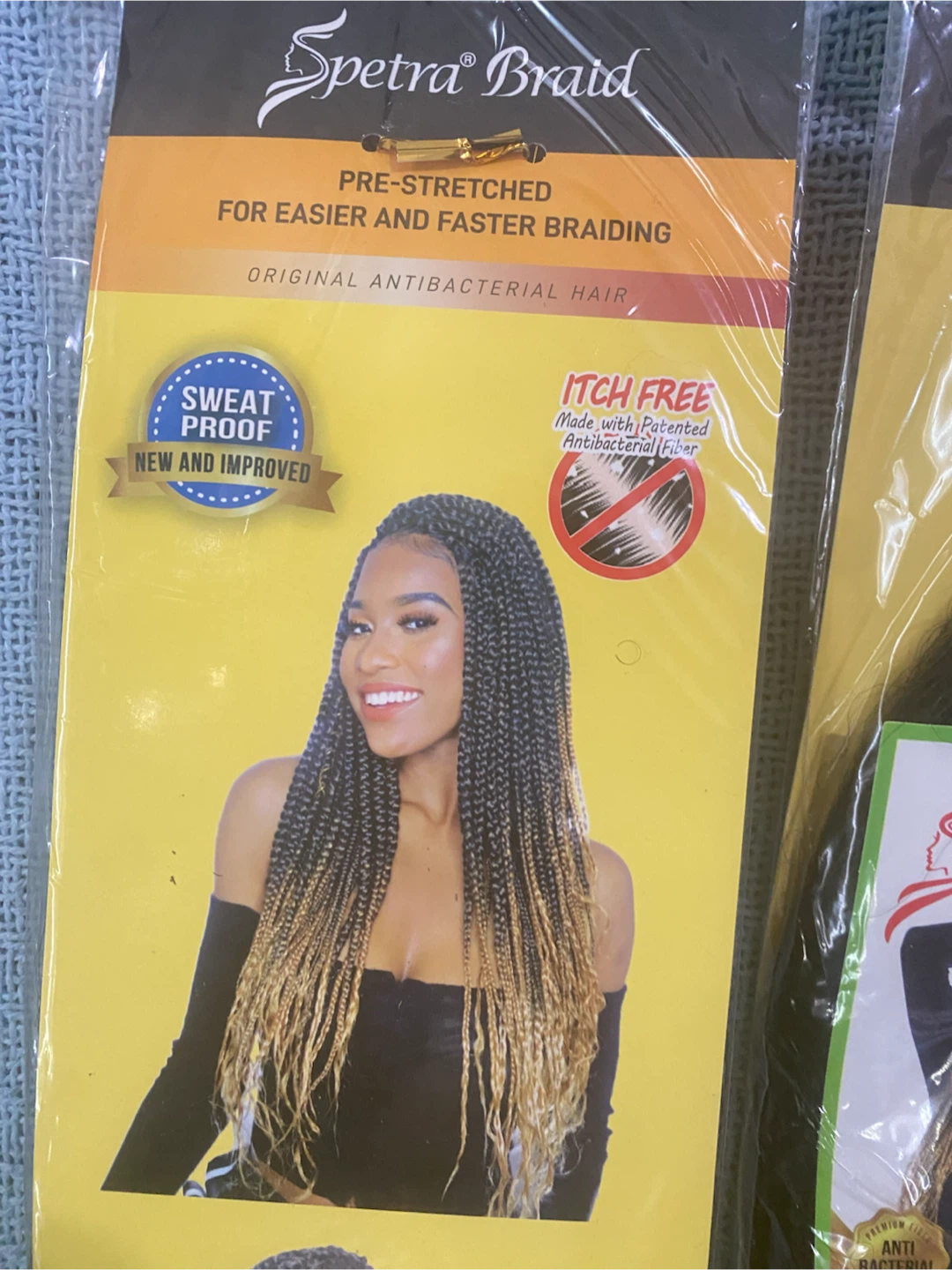 Spetra Braid Pre-Stretched Original Antibacterial Hair T1B/27 - photo 2
