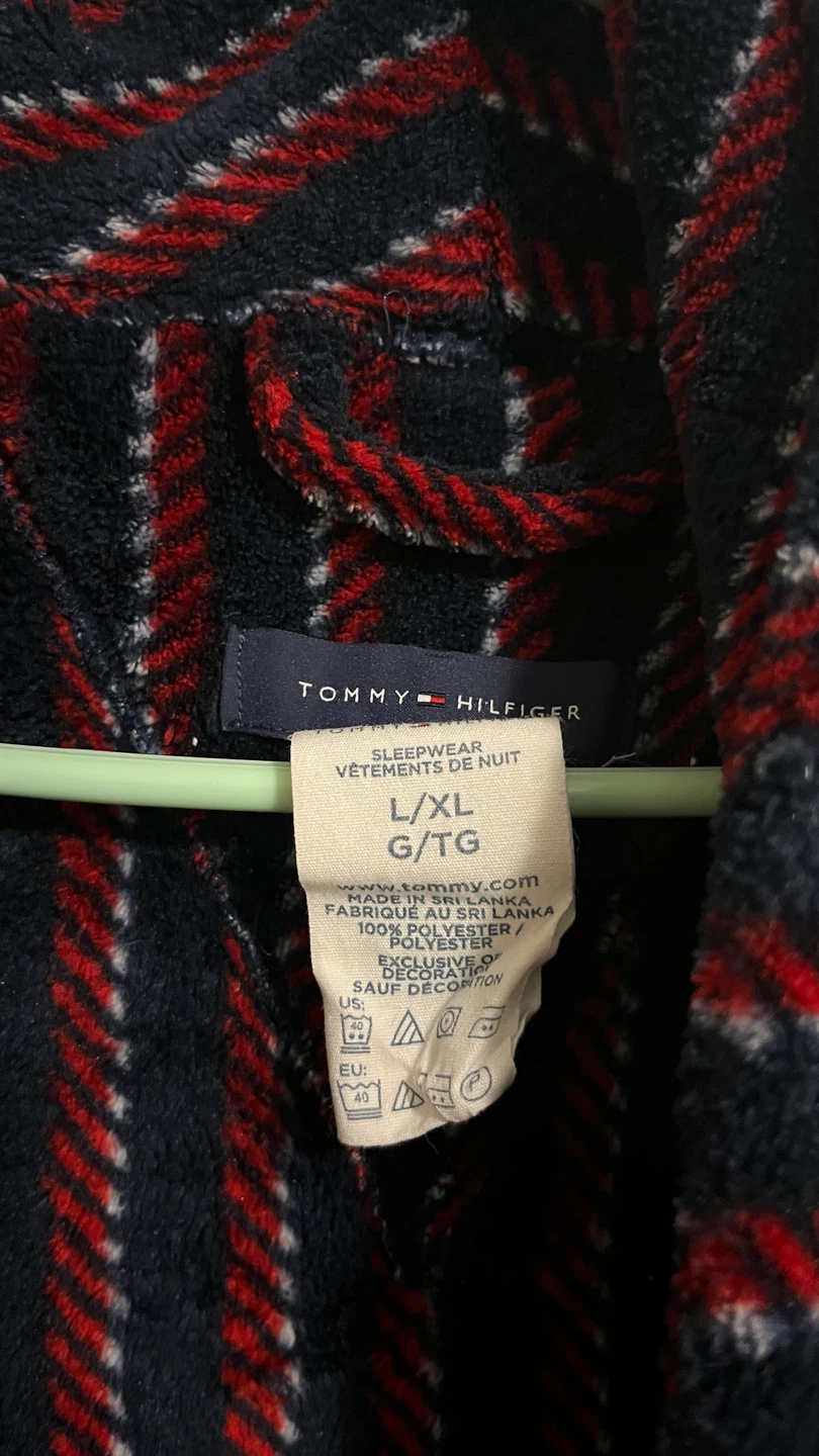 Tommy Hilfiger Striped Fleece Robe L/XL - photo 3