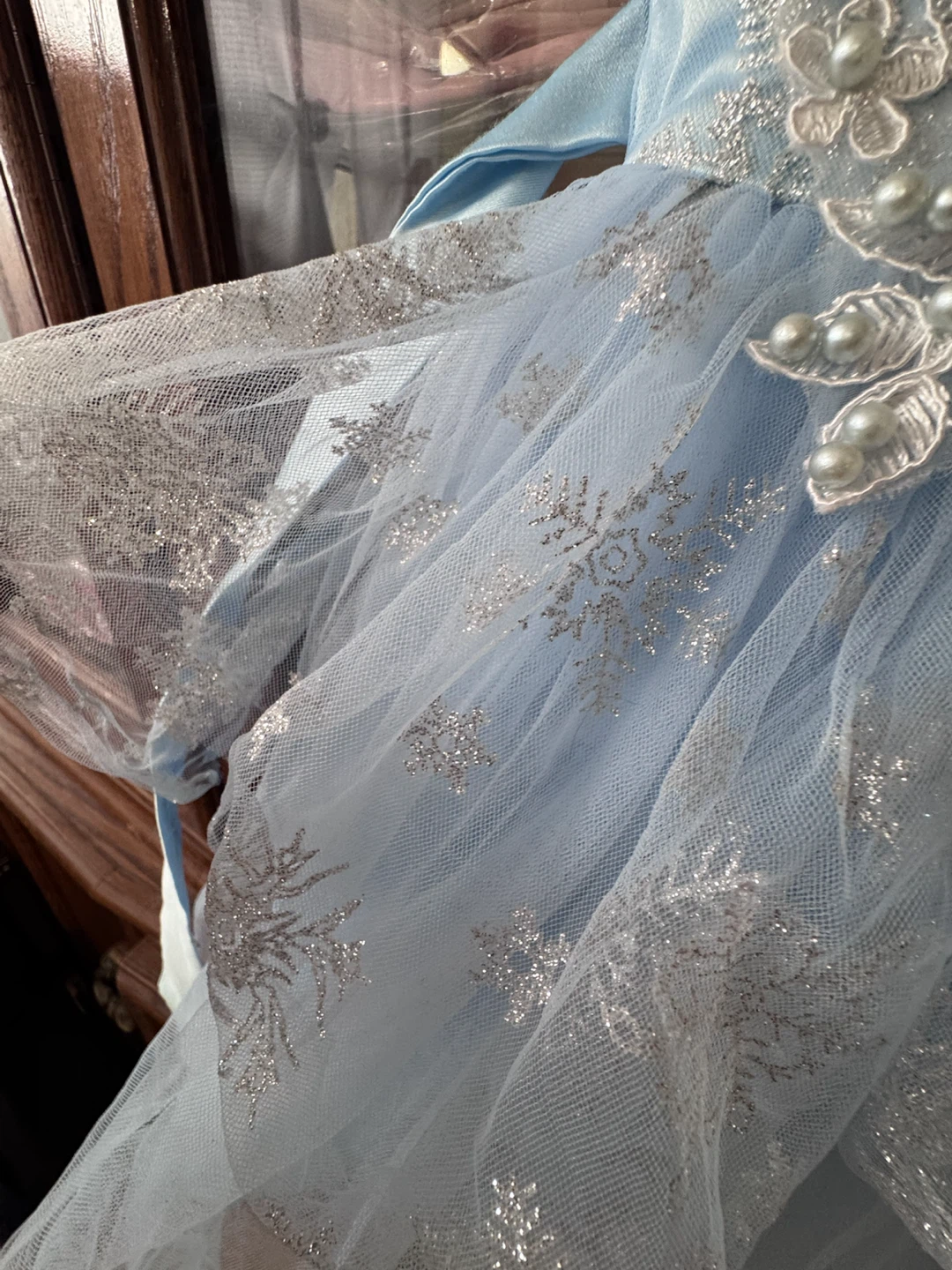Light Blue Snowflake Princess Dress - photo 4