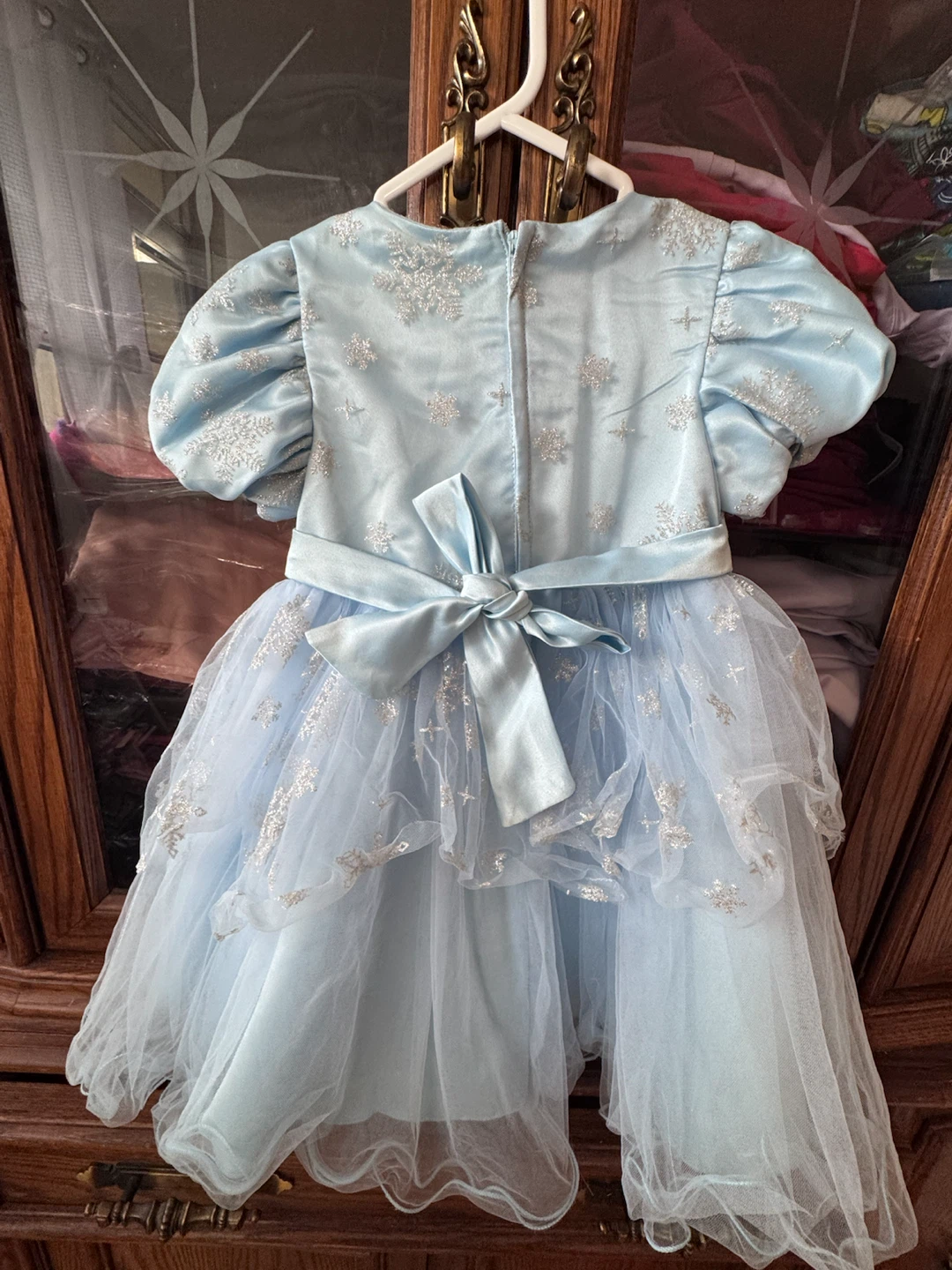 Light Blue Snowflake Princess Dress - photo 5