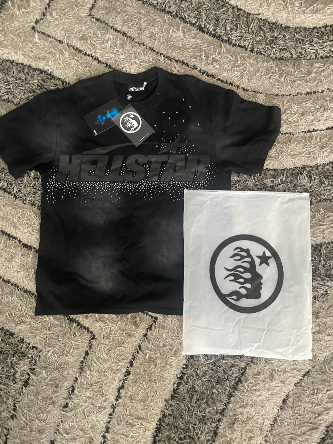 Hellstar Black T-Shirt Size M