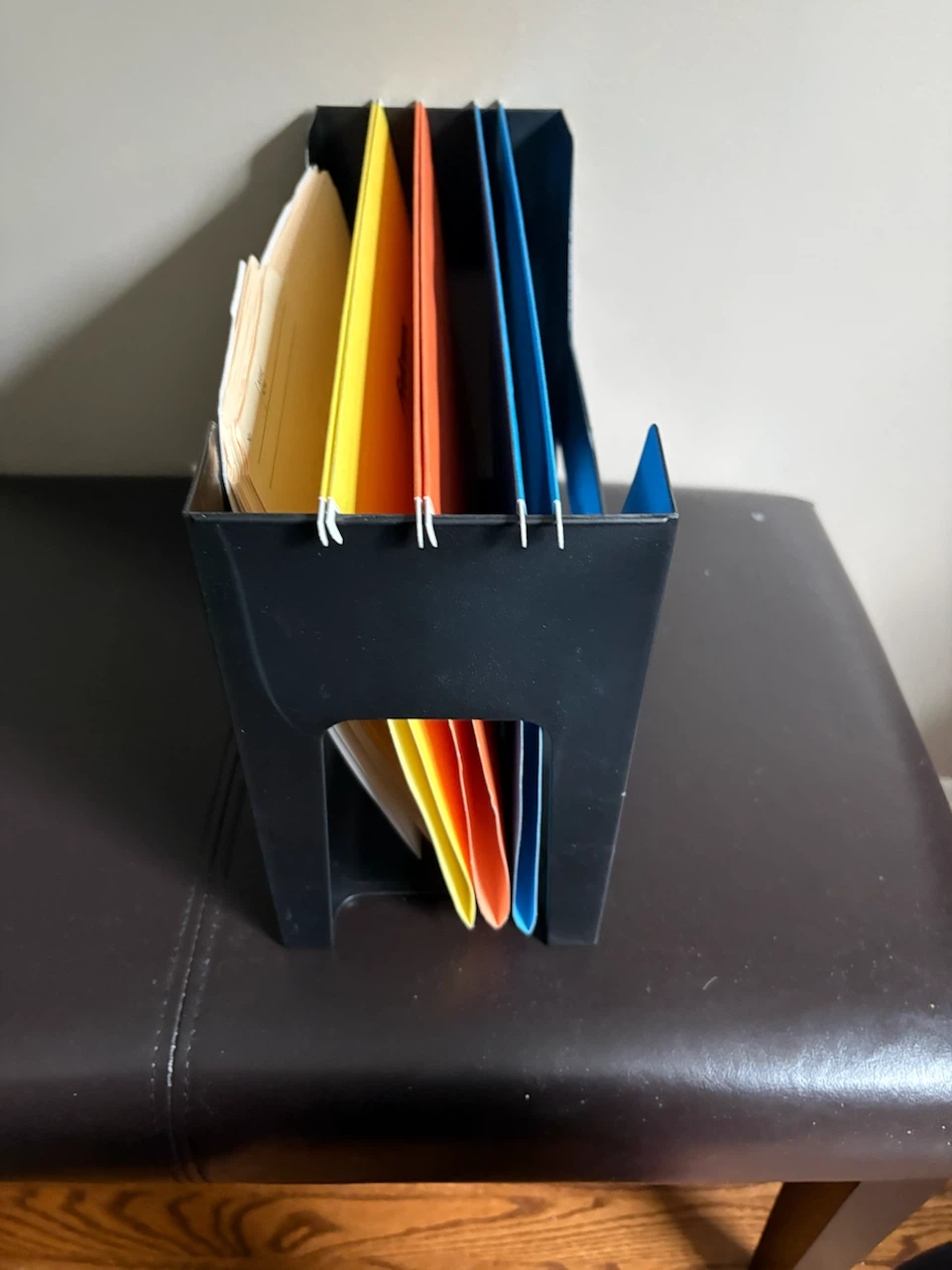 Fellowes Black Plastic File Sorter with Hanging Folders - photo 2