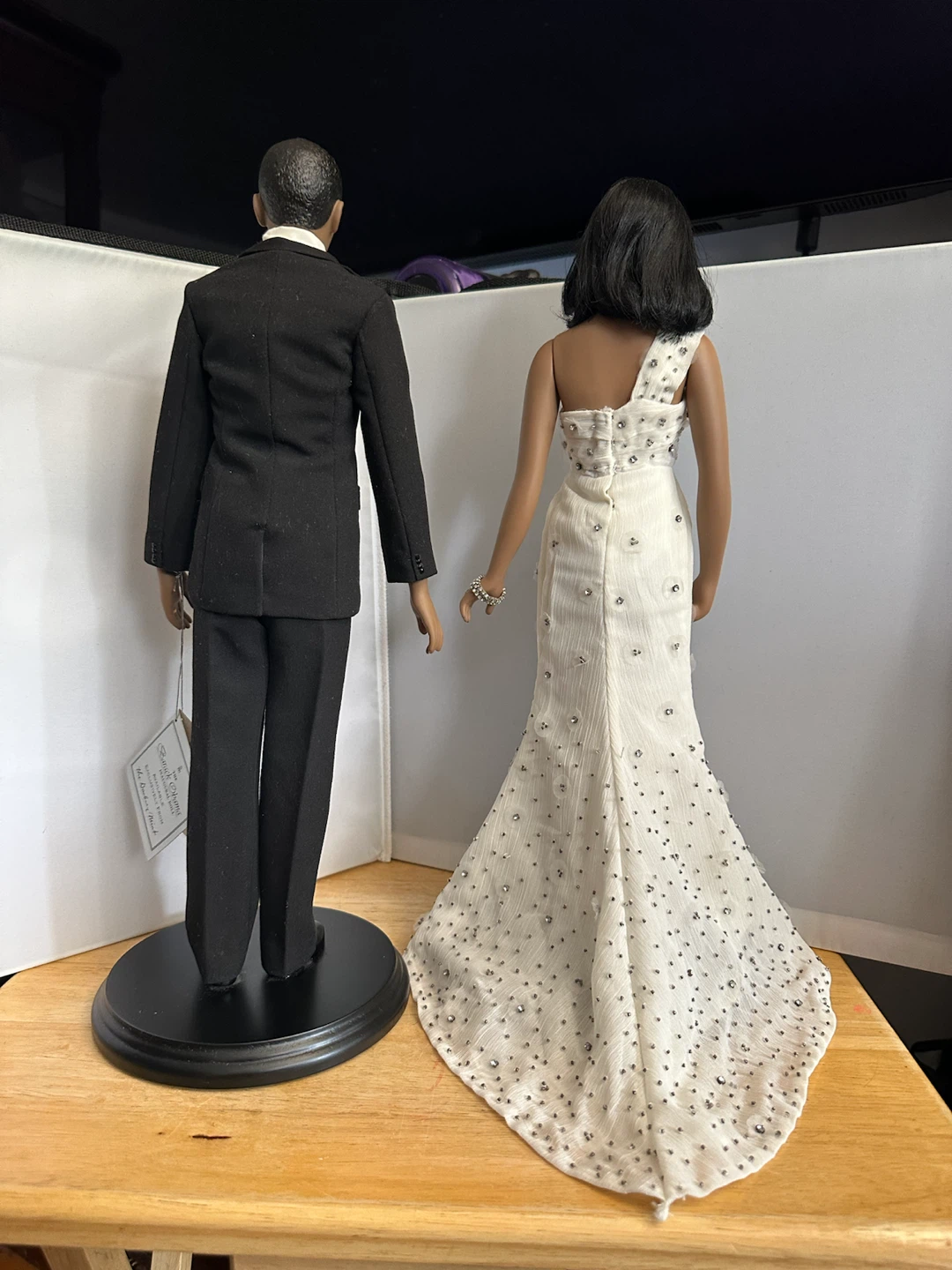 Barack and Michelle Obama Inaugural Dolls - photo 3