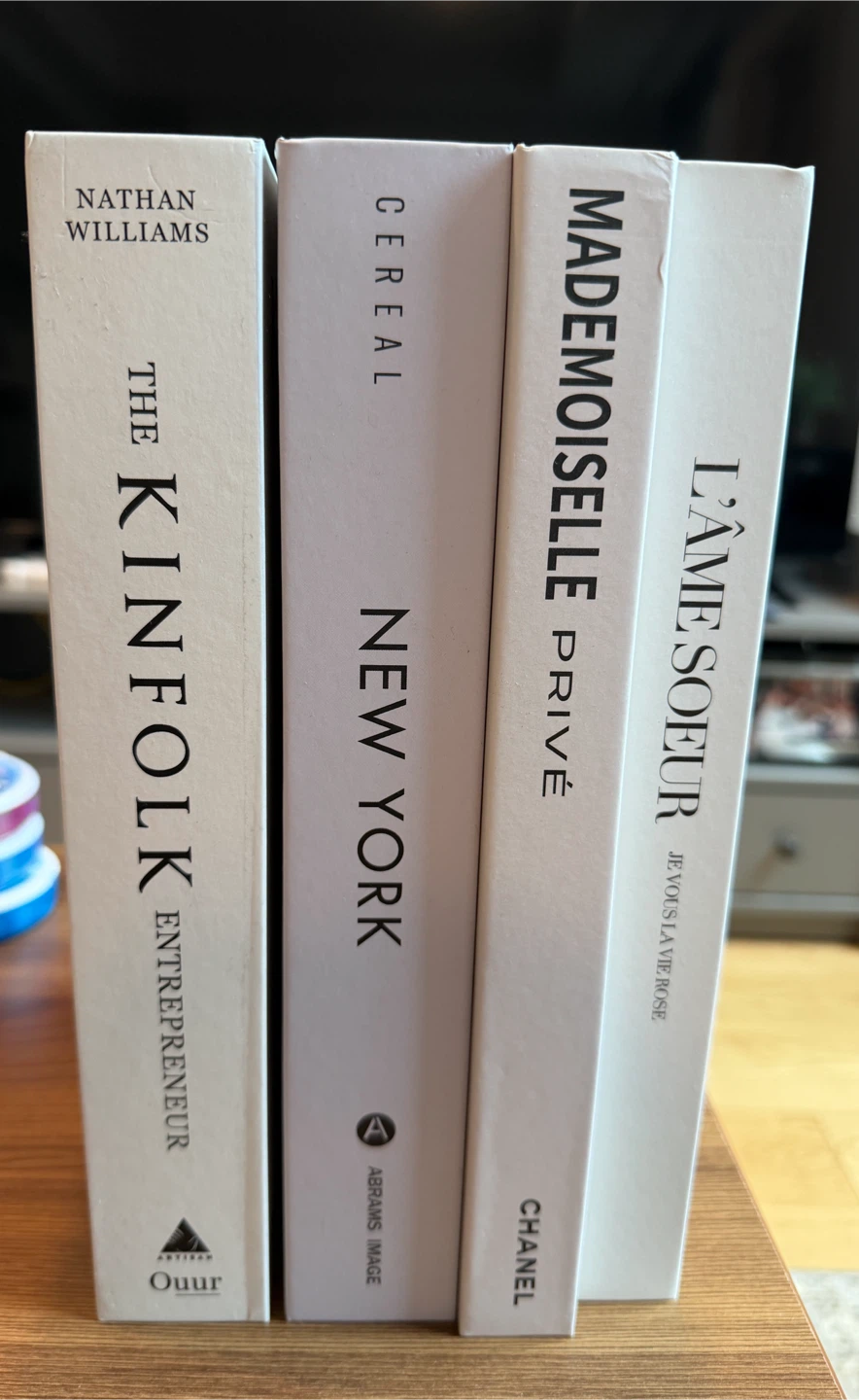 Coffee table “books”