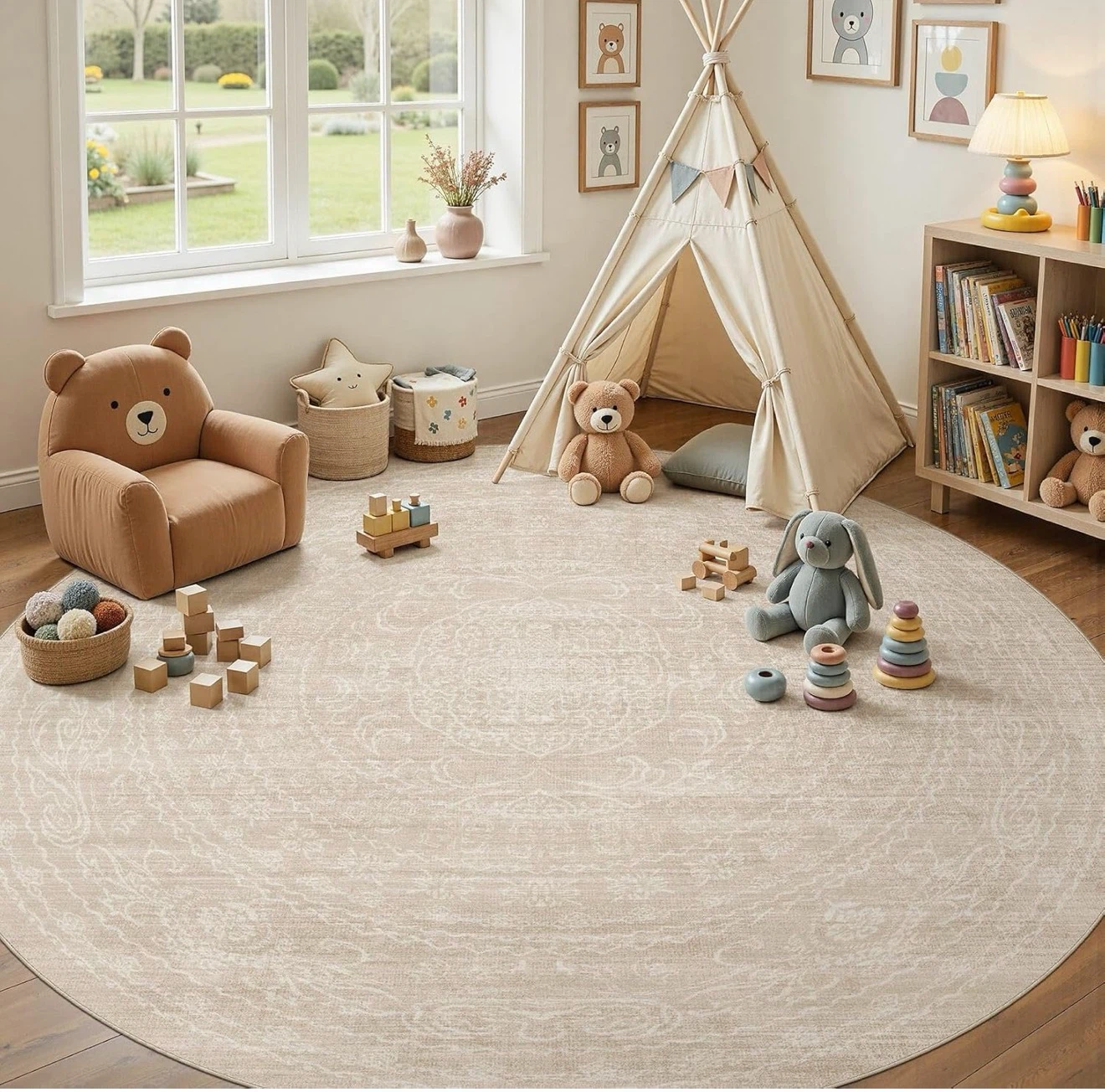 Round Area Rug - photo 3