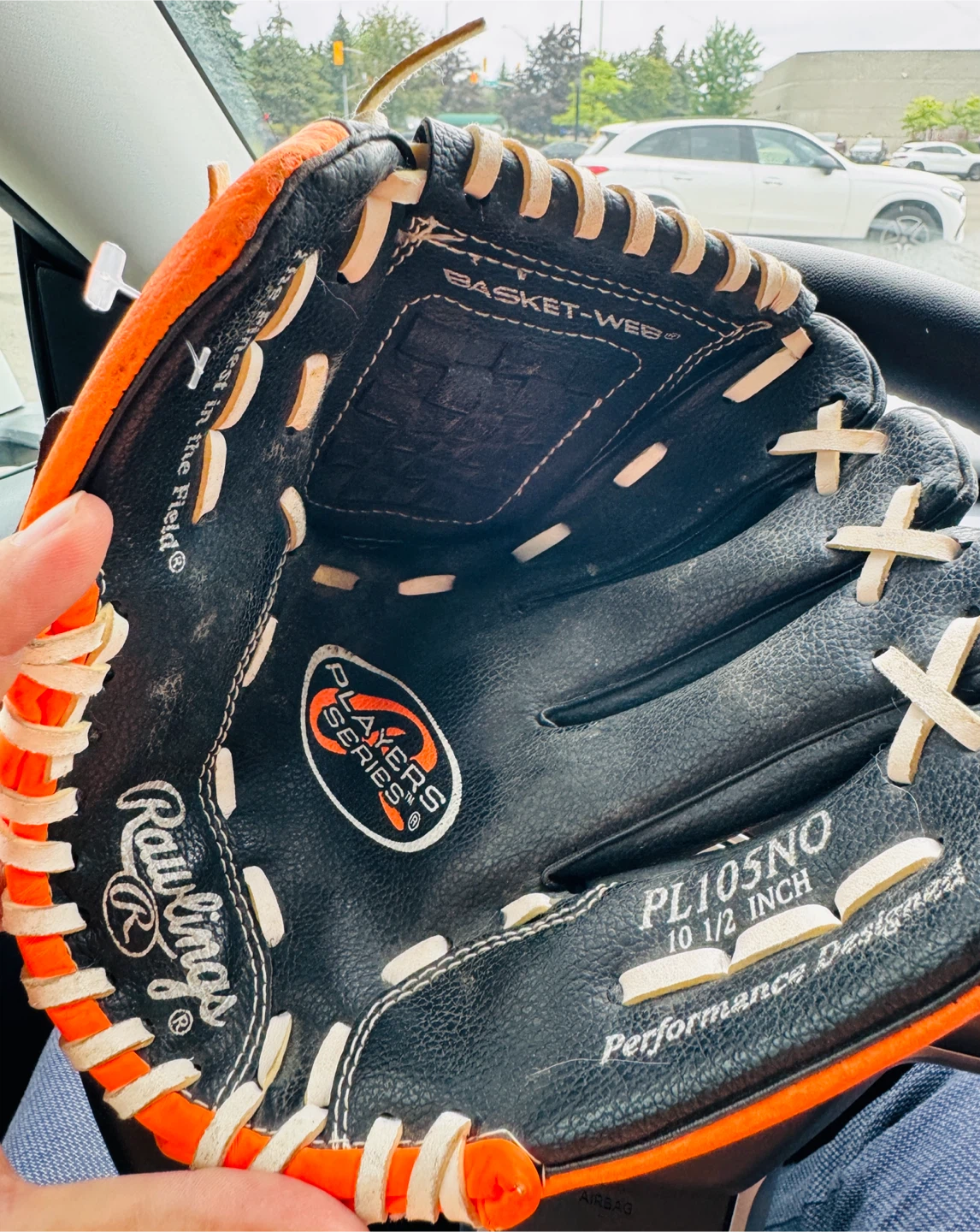 Rawlings PL105NO Players Series Baseball Glove 10 1/2 Inch - photo 3