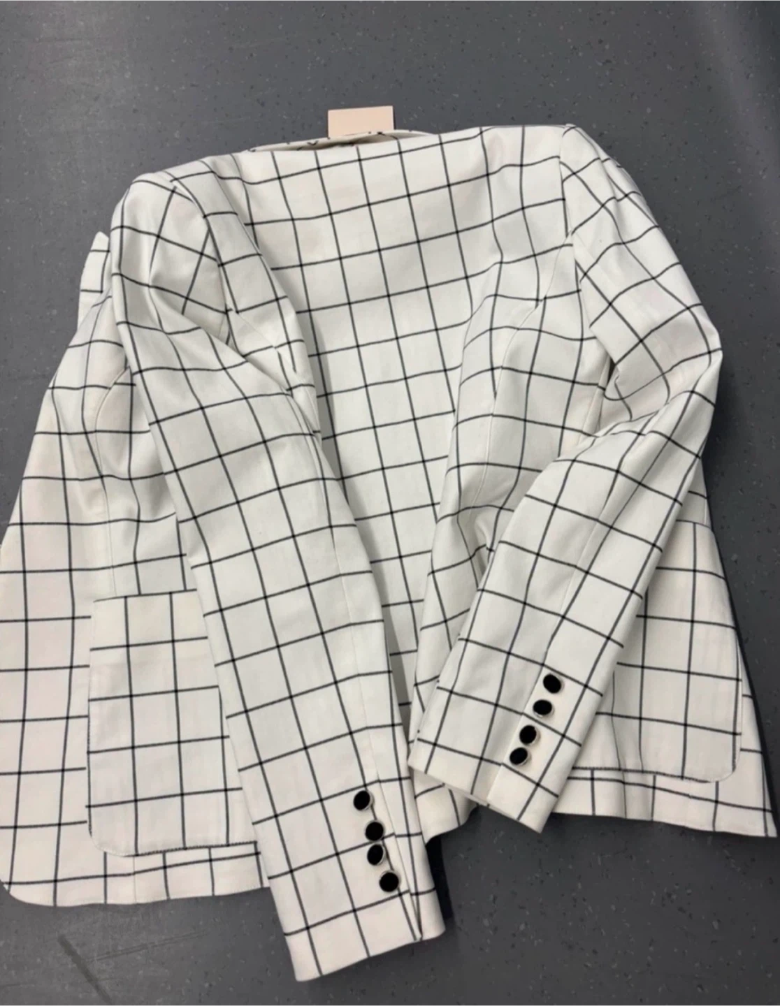 Autres Filles White & Black Blazer - photo 2