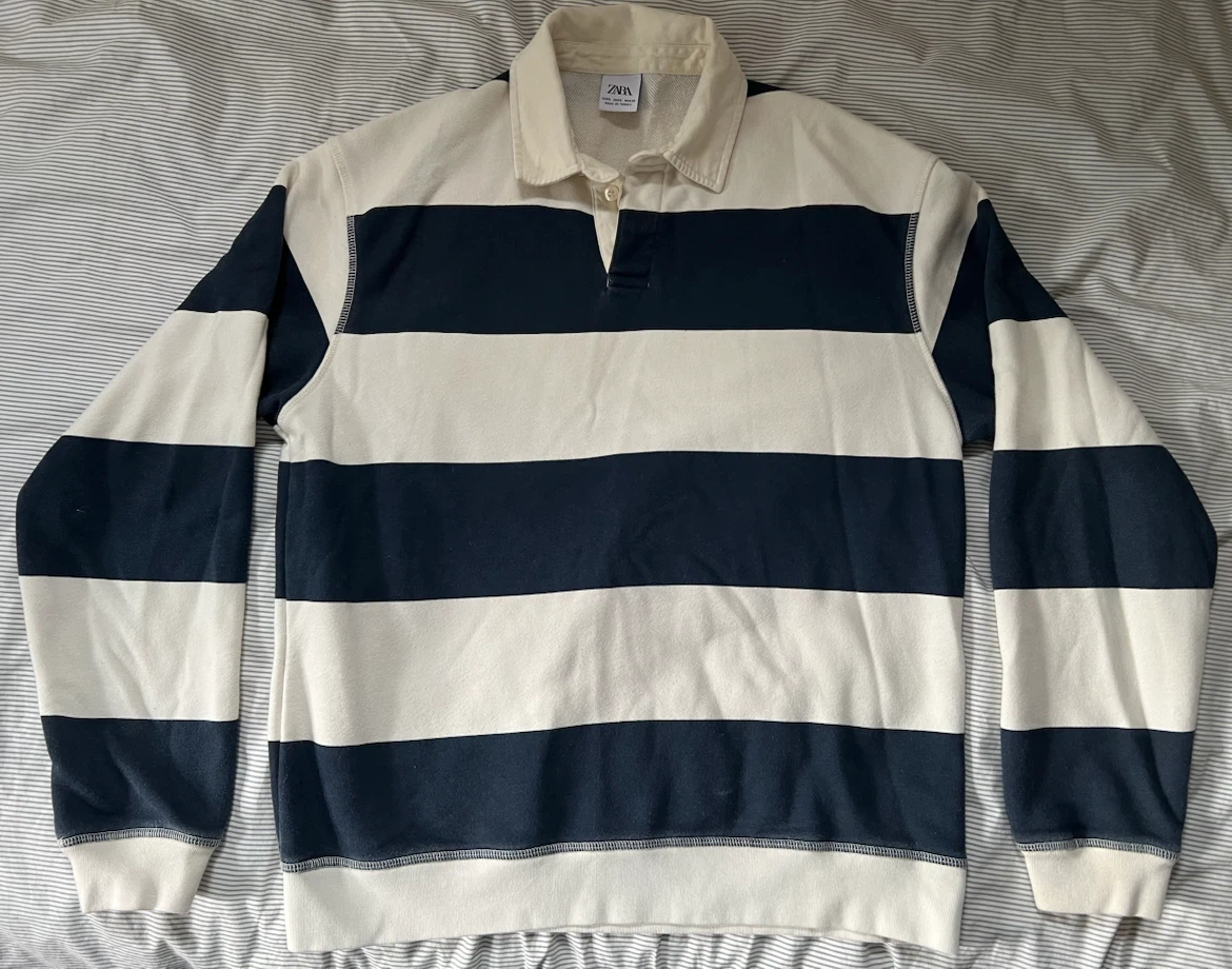 ZARA Striped Rugby Shirt - photo 2