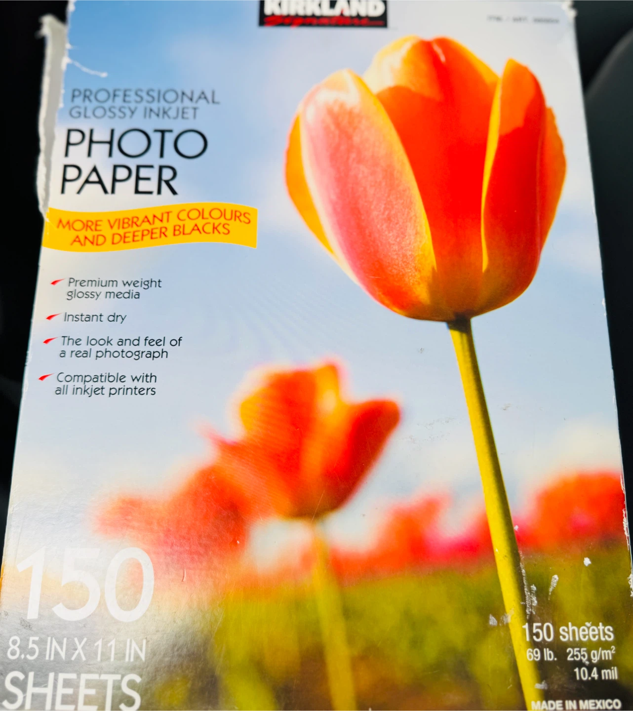 Professional Glossy Inkjet Photo Paper 150 Sheets (