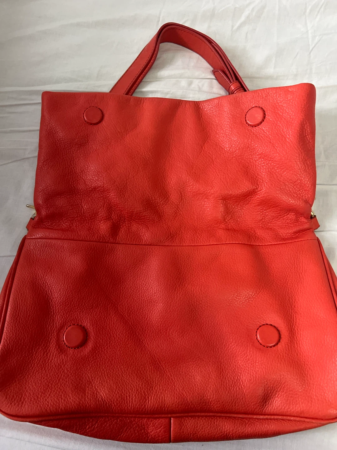 Tory Burch Red Leather Shoulder Bag - photo 2