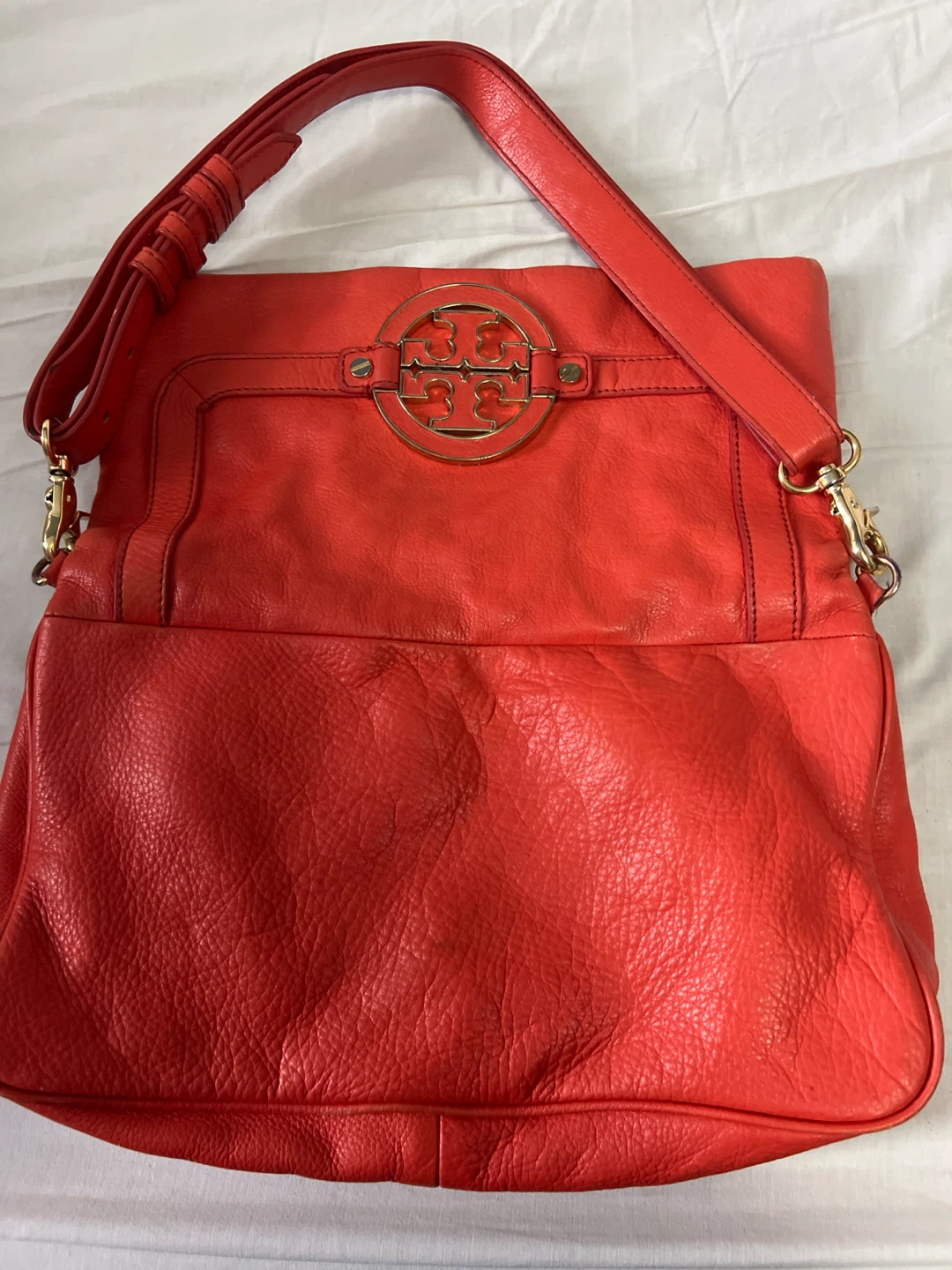 Tory Burch Red Leather Shoulder Bag - photo 3