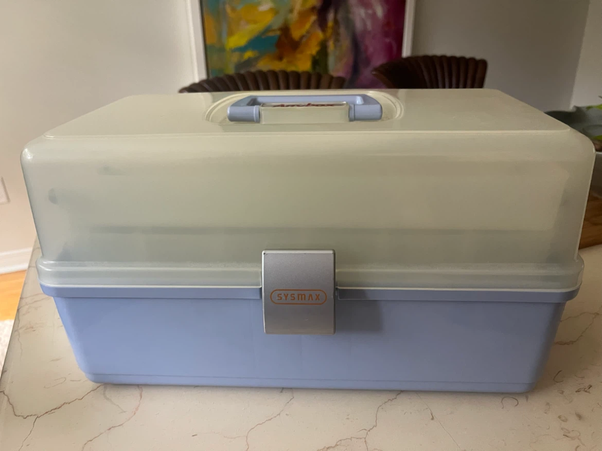 Anybox Sysmax Craft Sewing/Art Storage Box Organizer