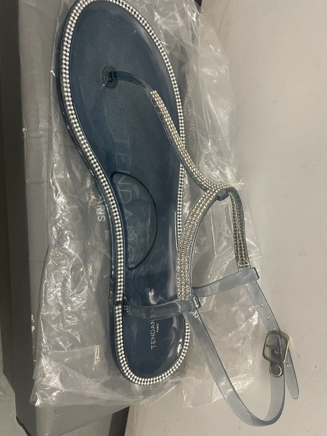 Brand New Tendanc’e Paris Women’s Jelly Sandals – Size 40 - photo 2