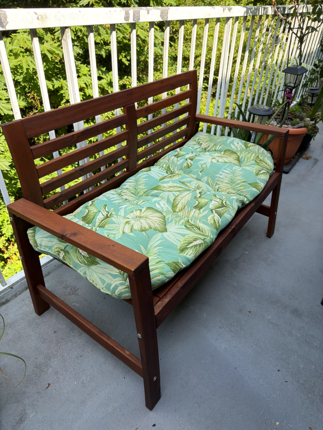 Wooden Outdoor Bench - photo 5