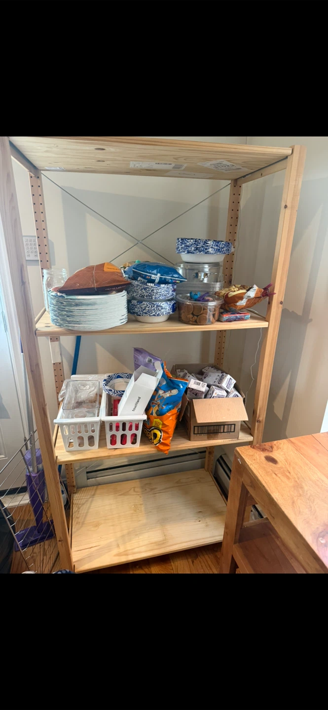 Wooden Shelf Unit