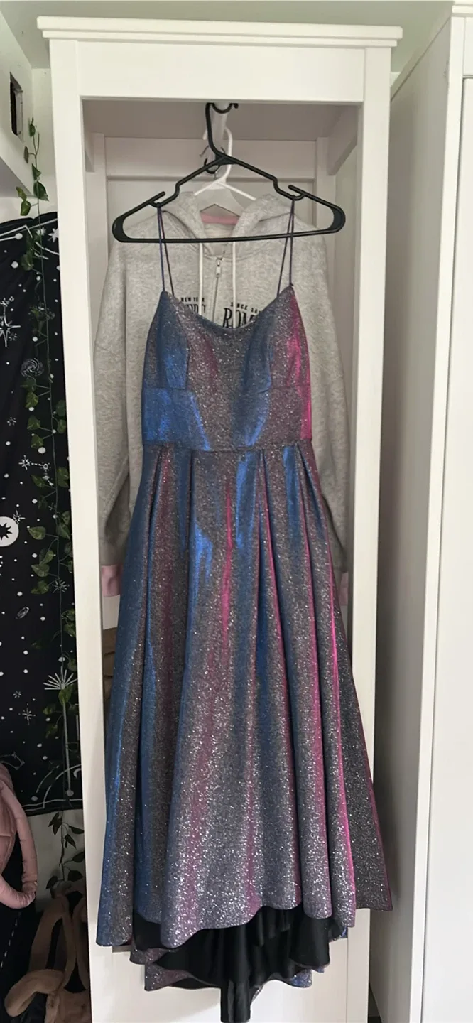 Laura Petites Sparkle Formal Dress