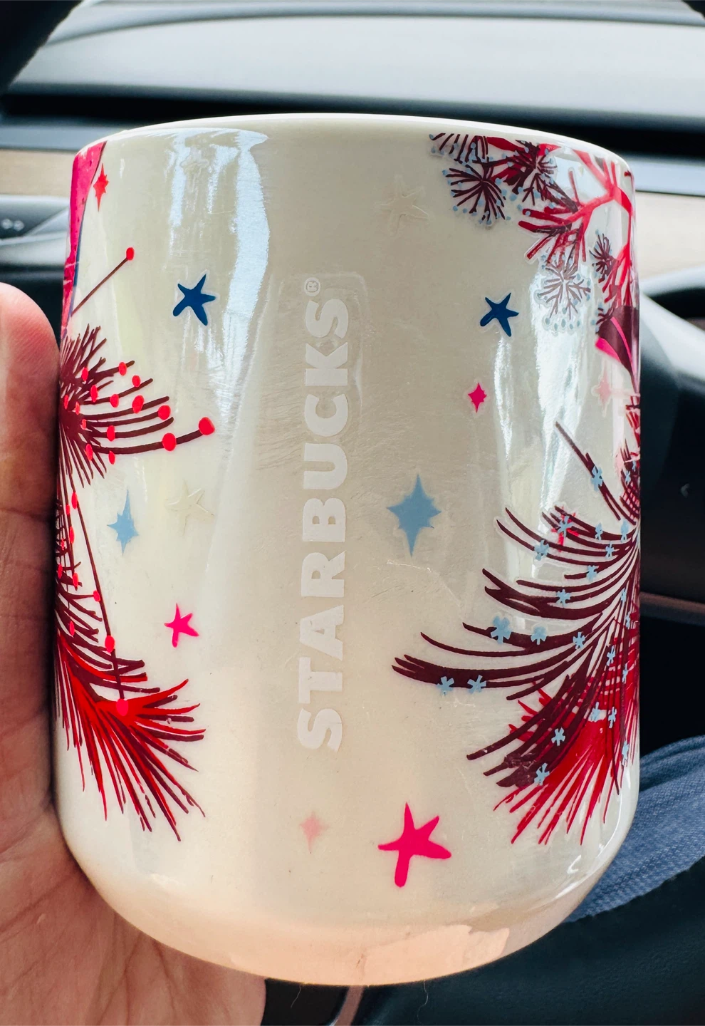 Starbucks Mug - Floral Design - photo 2