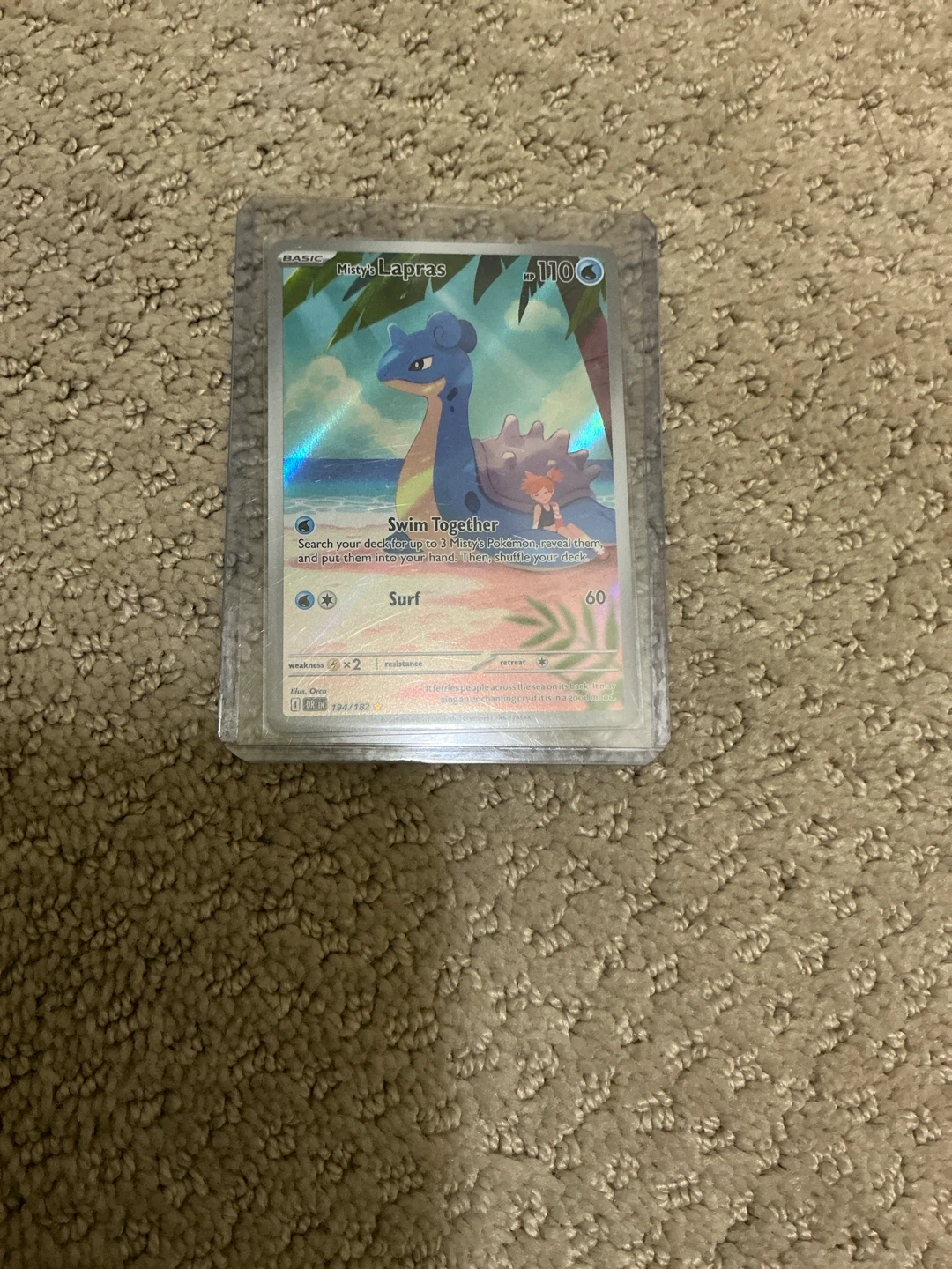 Misty’s Lapras Pokémon