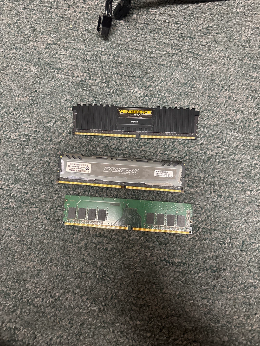 Assorted ddr4 ram