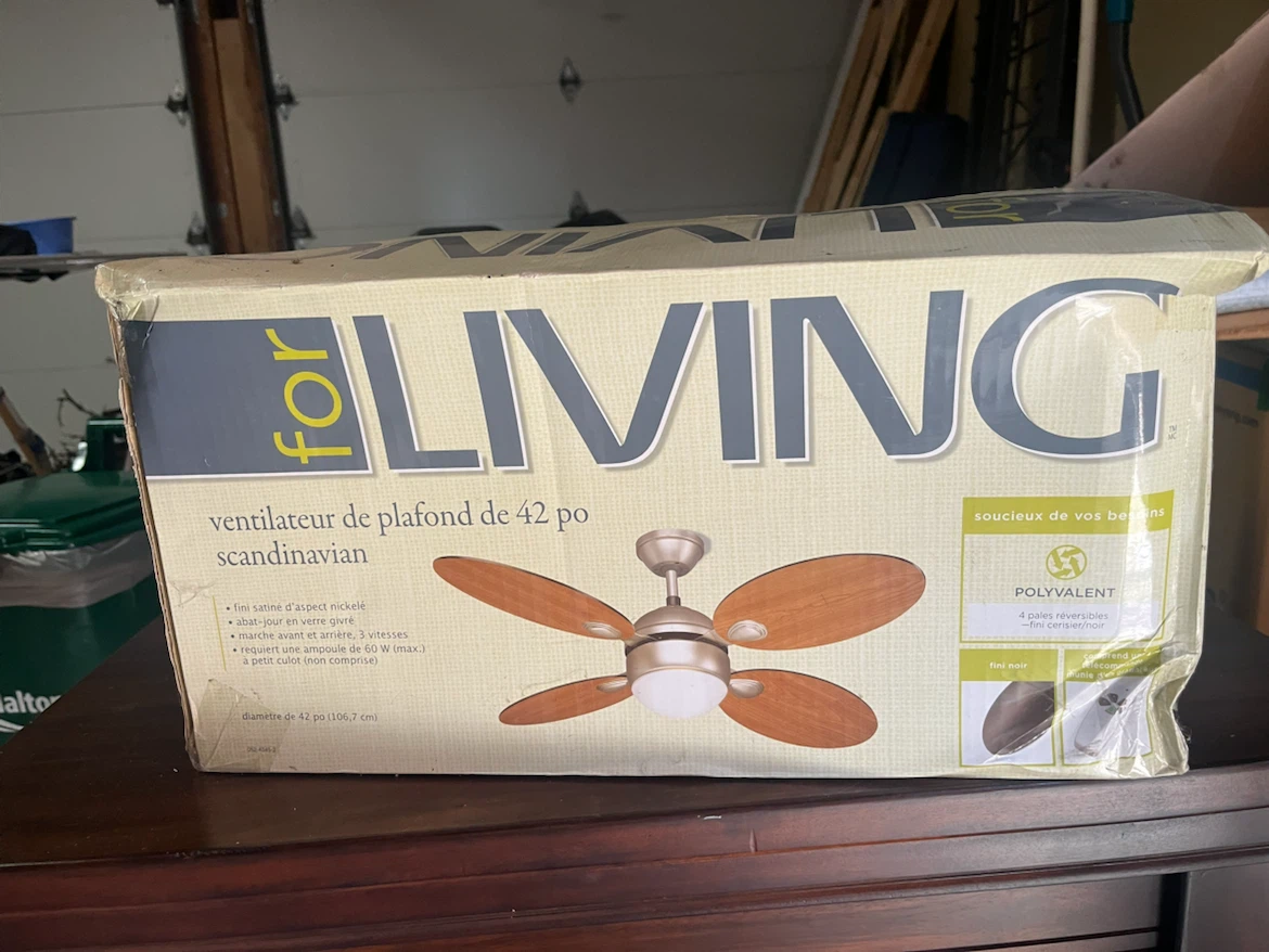 For Living Scandinavian 42" Ceiling Fan