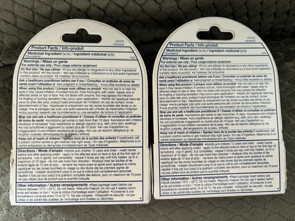 Abreva Cold Sore Treatment Pump 2g (2 Pack) - photo 2