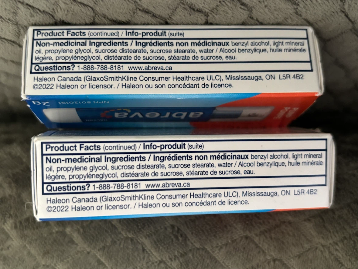 Abreva Cold Sore Treatment Pump 2g (2 Pack) - photo 5