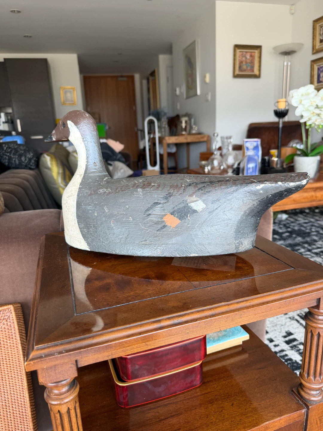 Antique Wooden Duck Decoy - West Coast Antique Co. Canada - photo 2