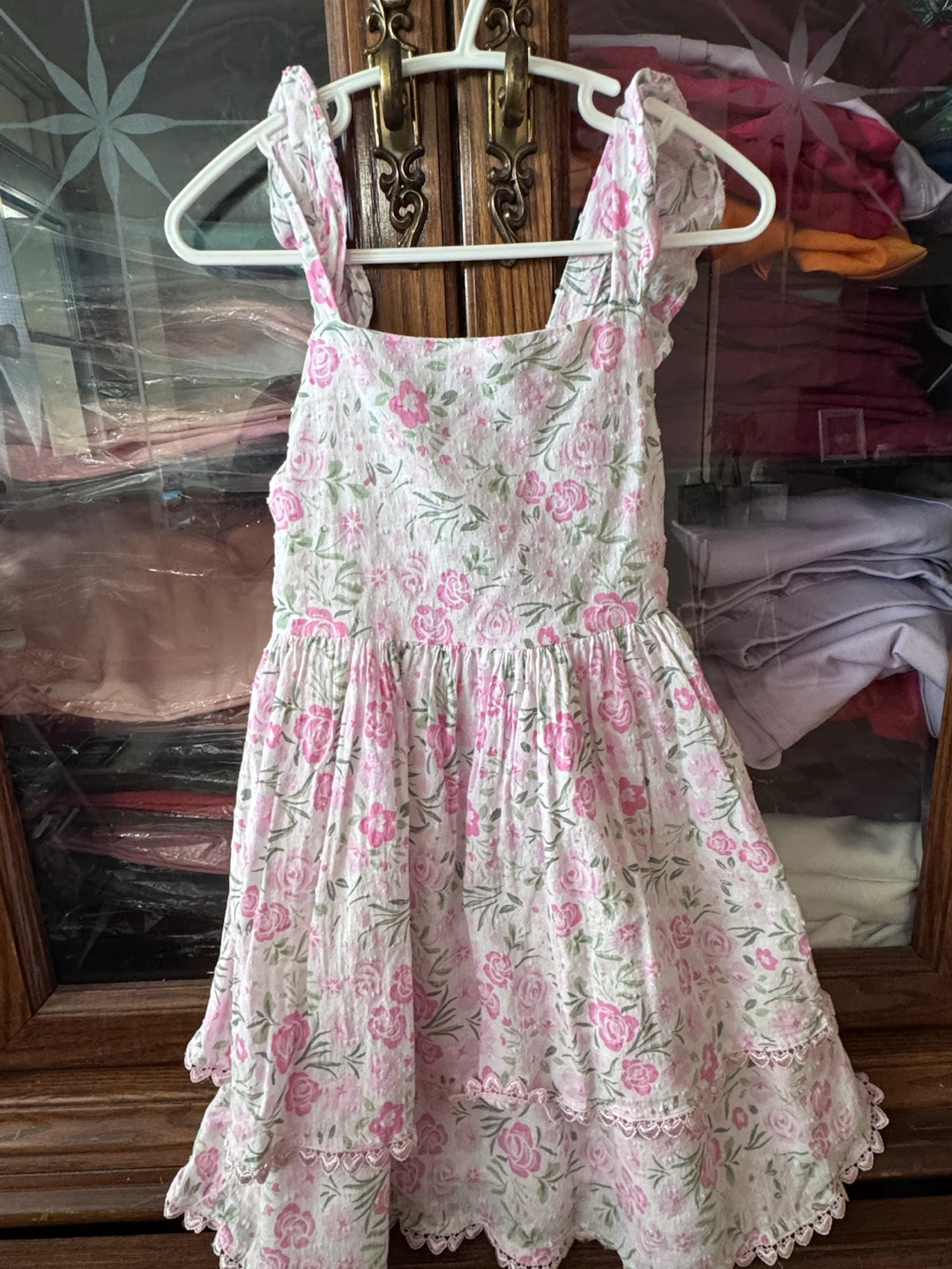 Sweet Rose Floral Dress for 3-4 Years Old - photo 4