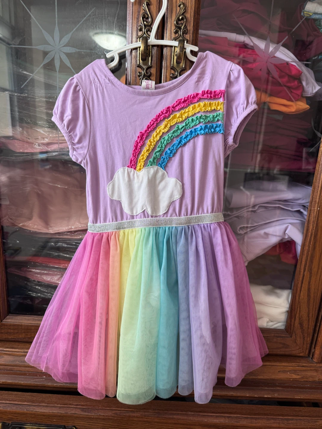 Girls Rainbow Dream Dress Size 4 Years Old - photo 2