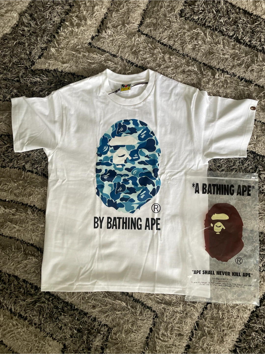 A Bathing Ape Camo Ape Head T-Shirt